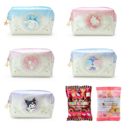 Cosmetic Pouch with Snacks